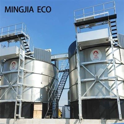 Gerjunartankur fyrir kjúklingaáburð